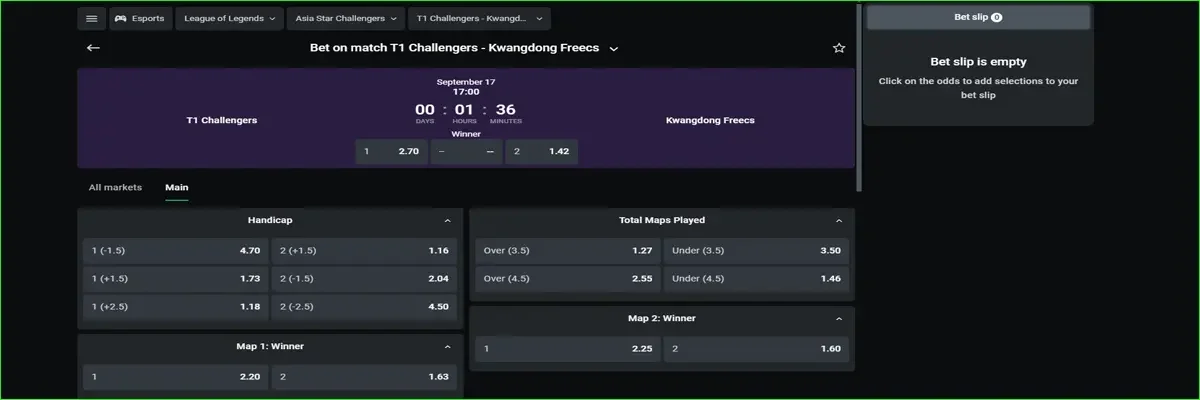 How to Read Esports Betting Odds at Leon Bet